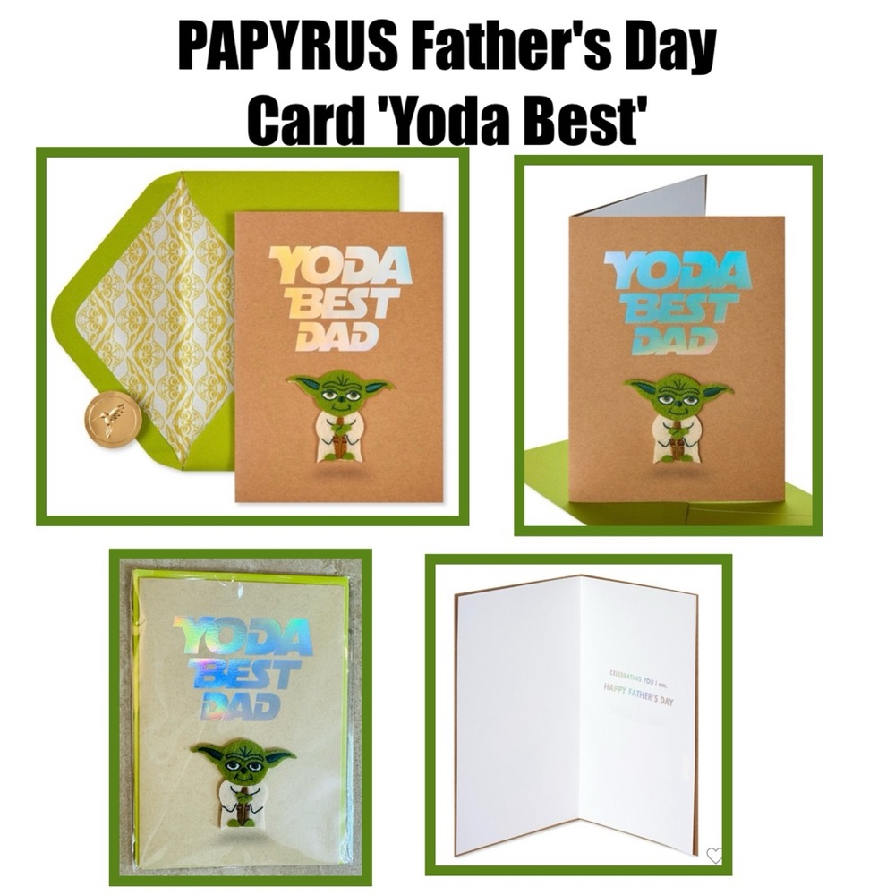 PAPYRUS Father's Day Card 'Yoda Best'